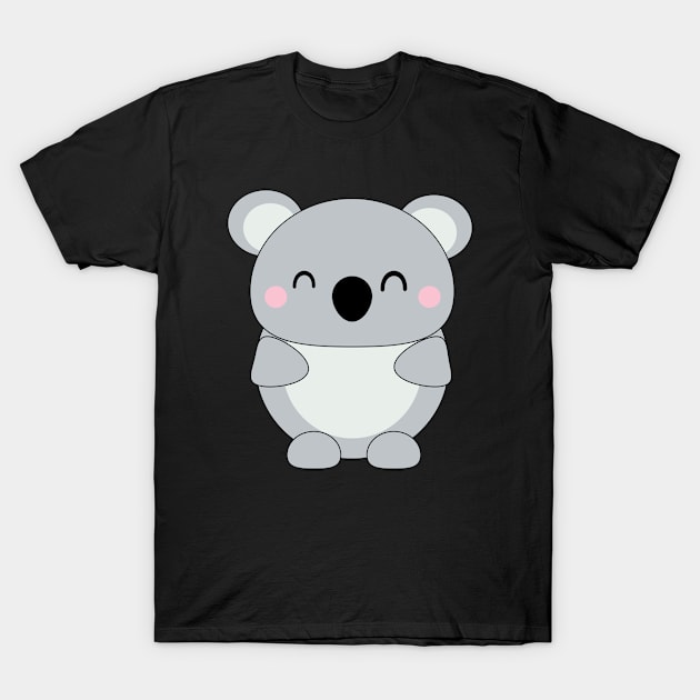 Cute Baby Koala T-Shirt by Kam Bam Designs